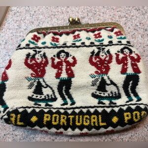 Vintage Portugal Themed Clutch